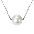 Pearl Necklace on Box Chain