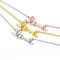 Cursive Love Necklace