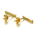 Bar Earrings (10mm)