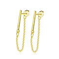 Bar Chain Earrings