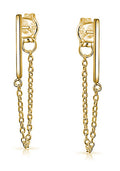 Bar Chain Earrings