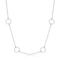 Circle Station Necklace