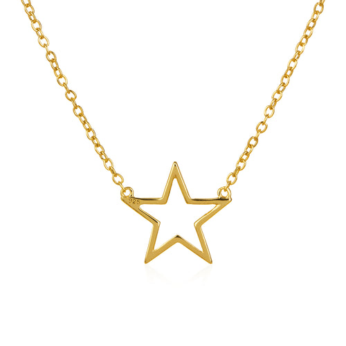 Open Star Necklace